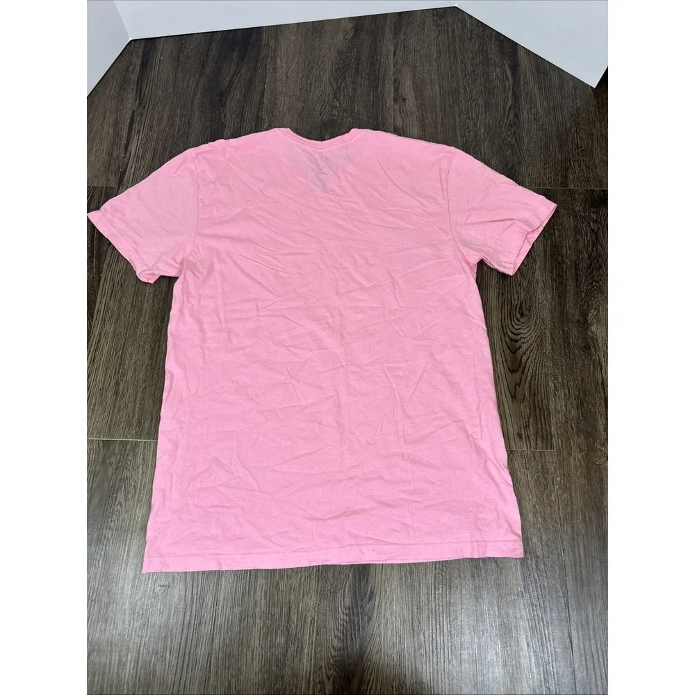 Polo Ralph Lauren Shirt Men Midiun Pink Crew Neck Short Sleeve Classic Fit Logo